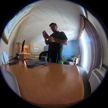 Testing out my new fisheye lens camera!