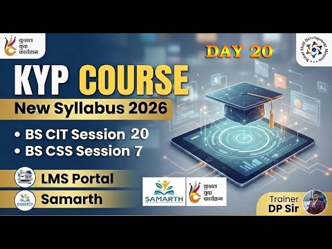 KYP 2026 DAY 20 🗓️ || BS-IT Session 20 & BS-CSS Session 7 Lab Activity || KYP New Syllabus