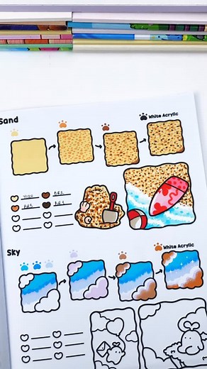 Mimi Moty | 🏖️ Learn to Color Realistic Sand! – Coloring Tutorial Book by Mimi Moty ✨ Today I’m excited to share my favorite tips for coloring... | Instagram