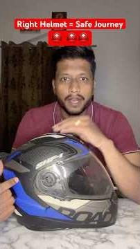 Before Long Ride, Choose The Right Helmet⛑️⛑️