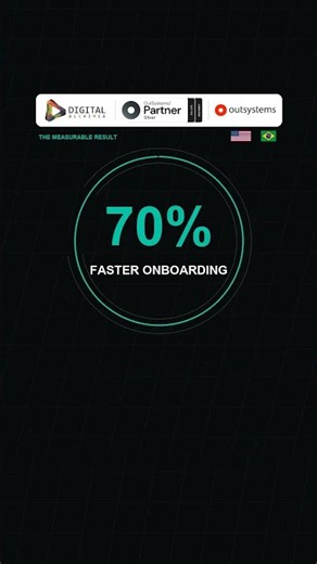 ONBOARDING 70% FASTER | OutSystems