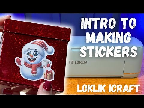 Want to Make Stickers? Here's How with LOKLiK iCraft