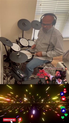 Ishq Jalakar - Karvaan Short Drum Cover 🔥 | Dhurandhar | Intense Bollywood Drumming