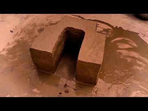 Build a Primitive Mud Stove at Home with Bricks (EASY DIY!)
