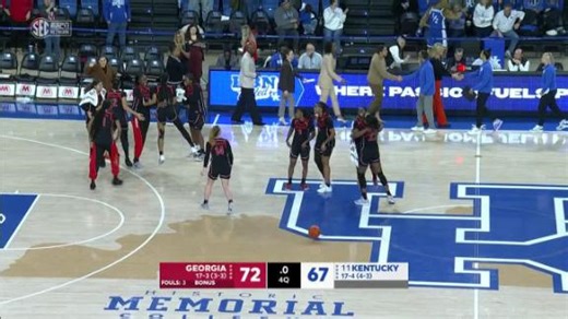 Georgia Lady Bulldogs vs. Kentucky Wildcats: Game Highlights