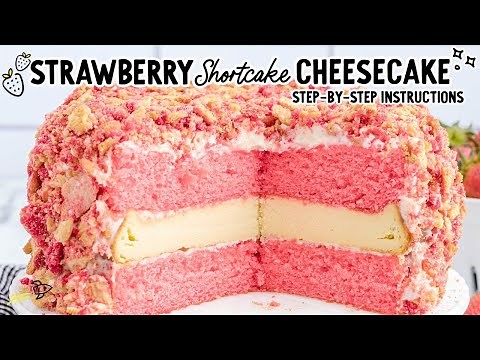 Strawberry Shortcake Cheesecake