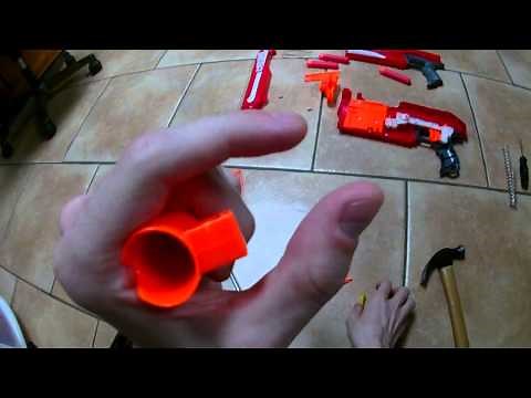 Mod Guide: Nerf MEGA Magnus (Comprehensive AR Removal, spring addition)