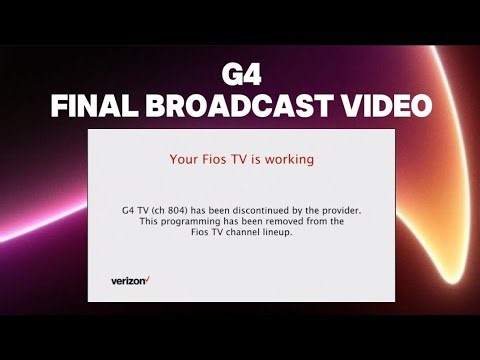 Final Broadcast Video | G4 Shutdown