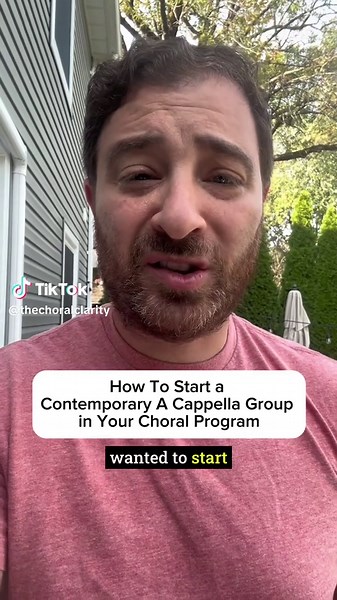 Have you ever wanted to start a contemporary a cappella group but had no clue where to start? I’ve got a free training for you — made for high school and middle school choir directors! 🎵 Watch instantly → bit.ly/acappellaworkshop (Link also in bio!) #choralclarity #acappella #choirdirector #musicteacher #choralprogram