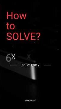 Exponential Equation Trick You NEED to Know #learnmath #mathshorts
