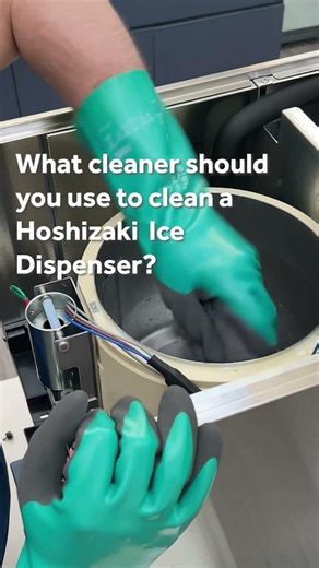 What Cleaner Should You Use to Clean a Hoshizaki Ice Dispenser?