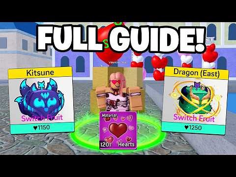 Blox Fruits Valentine's Update Full Guide 2026! (Free Fruits & Skins)