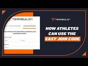 How Athletes Use Easy Join Codes