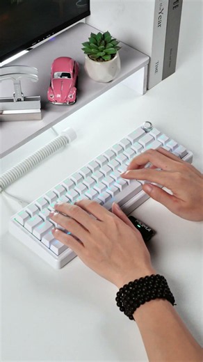 Dierya T68E Keyboard: Gasket-Mount, Hot-Swappable, three-mode. #keyboard #kemove #gaming
