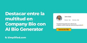 Compañía gratuita Bio Bio Generator: Escribir Biografía de la compañía Captive en 1 clic