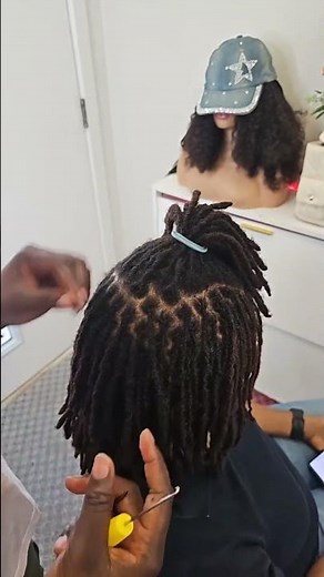 Retie vs Retwist ⏳ | How Long Between Loc Maintenance? #locs #microlocs