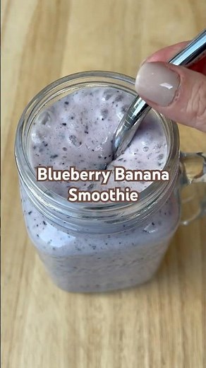 Blueberry Banana Smoothie