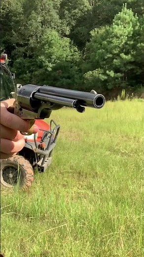 Shooting a Colt 1871 - 1872 Open Top Revolver in 45 Colt from Taylor’s And Company