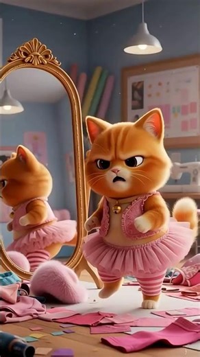 Baby Orange Cat: The Flamingo Incident