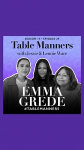 We have CEO and entrepreneur Emma Grede joining us for lunch this week. She is the star of both Dragons’ Den & Shark Tank, and also co-creator of Skims, Good American & Safely (all created with the Kardashian family!). Over a delicious Ravinder Bhogal chicken dish, Emma taught us the details of her Thanksgiving ham recipe, talked about cooking and learning with her friend Mrs Nancy, creating her ‘’A Seat At The Table’ events, investing in the Lumberjaxe boys on Dragons’ Den, juggling being a mum