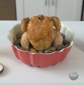 3.4M views · 11K reactions | Bundt pans are NOT just for baking, people! (The Bundt Pan Chicken will change your life.) | Food Network | Facebook