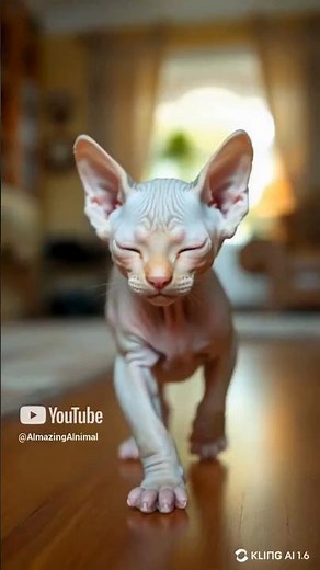 📌 Sphynx Cat Evolution: From Kitten to Majestic Beauty! 🐱✨