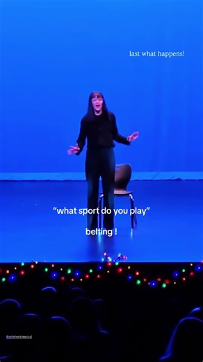 duhhh #fyp #viral #theatre #singing #musicals | what sport do you play