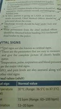 What are the vital signs#vitalsigns#nursing#anatomy#temperature