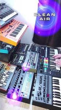 Clean Air - Behringer RD-78 - Roland JD-Xi - JD-08 - MC-101 - Arturia Keystep Pro #ambientmusic