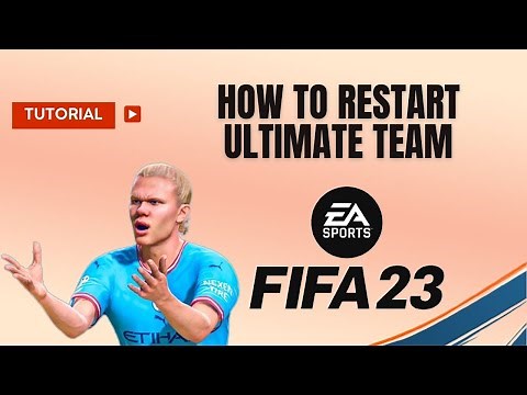 How to restart ultimate team FIFA 23