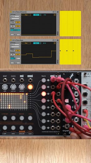 Ableton on Instagram: "New with the Live 12.1 update, CV In lets you convert CV to Pitch and Gate signals – so you can use your modular rig to control any MIDI instrument in Live. Plus, use CV Tools to modulate parameters while keeping real-time manual control. #live12 #modular #ableton"