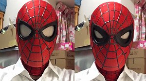 This Cool Spider-Man Mask Has Functional Shutter Lenses — GeekTyrant