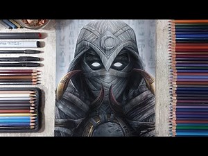 Drawing Moon Knight | Fame Art
