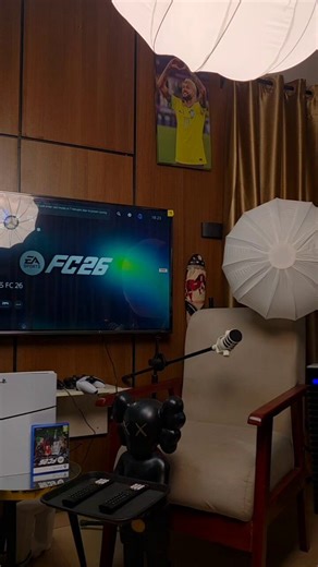 Pooja Podcast Studio is 85% done. Just more frames, more cameras & sound testing. We are about to cook 🔥