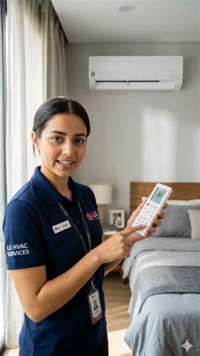 LG smart inverter ac remote control set-up