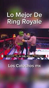 Lo mejor de RR #RingRoyale #humor #AlfredoAdame #ADAMEGANADOR #boxeo #CarlosTrejo #ring #fly #viral