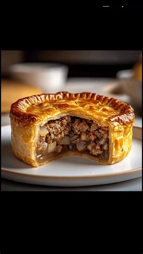 Golden, firm, and proudly British  A classic pork pie with rich seasoned pork, crisp hot-water crust, and that perfect savoury jelly. Best enjoyed cold with mustard or pickles. Would you slice it or eat it whole? #PorkPie #BritishFood #BakeryLife #TraditionalFood #FoodUK | Chefnissi | Facebook