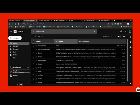 How to turn on Dark Mode in GMAIL on PC