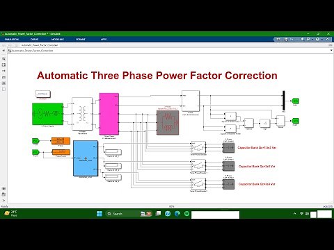 Automatic Power Factor Correction of Three Phase System #powerfactor #automatic #3phase #electrical