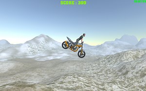 3D/2D Side-Scroller Motorcycle Template