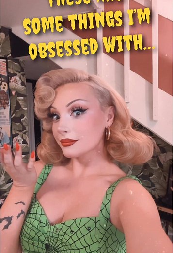 Just a few obsessions! Got this idea from another creator named Sarah I don’t know her account ! #vintage #pinup #aboutme #pinuphair #vintagehair #lifestyle
