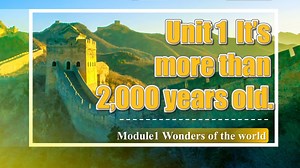 外研英语九年级上册Module1 Wonders of the world
