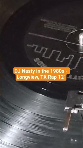 DJ Nasty Late 80s Texas Rap 12" https://www.youtube.com/watch?v=m_fJeqgWVRE