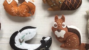 9 Felt Woodland Animals Sewing Pattern PDF, Plush Woodland Creatures, Digital Download - Etsy