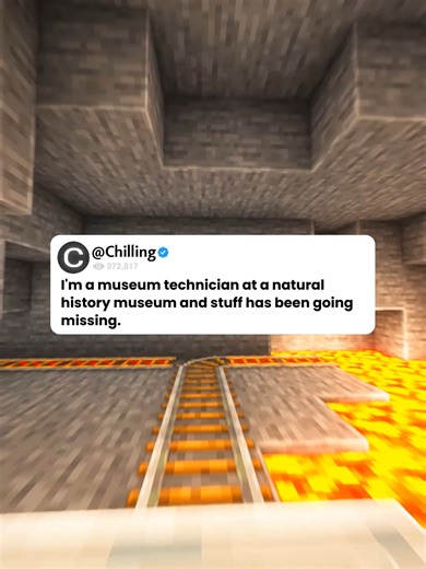 I'm a museum technician at a natural history museum and stuff has been going missing. #cryptic #horrorstory #horrortok #scary #nosleep #askreddit #reddithorror #paranormal #horror #fyp #minecraftparkour