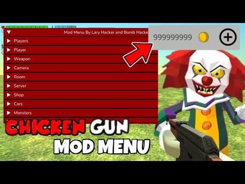 NEW!😱 Chicken Gun - Menu Mod By Lary Hacker - God Mode, Unlimited Coins + 100 Features 2024®