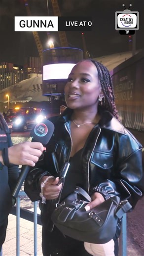 GUNNA AT O2 GREENWICH | “HE WORK RHE STAGE TONIGHT!!” | CREATIVE INSIGHT TV