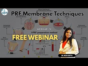 Webinar 24 | PRF Membrane Techniques for Implant Success | Join free weekly Webinar#PRF #PRFMembrane