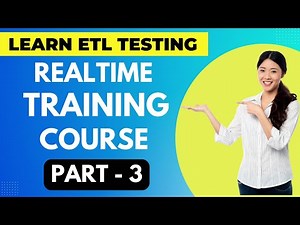 ETL Testing Realtime Training Course Part - 3 || ETL Testing Online Course | #etltesting #etl #sql