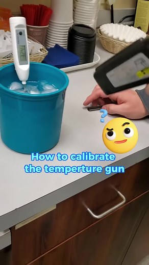 Tips for you using the temperture gun😁✅#healthcare #temperaturecheck #thermometer #infraredthermometer #tips #calibrate #tempertureblanket #testing